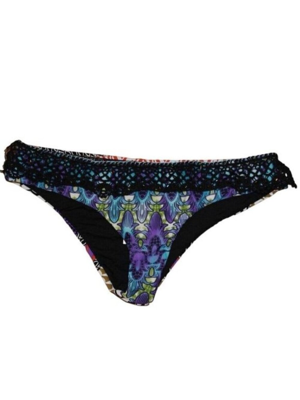 OndadeMar Multicolor Hipster Bikini Bottoms Women's Size XS